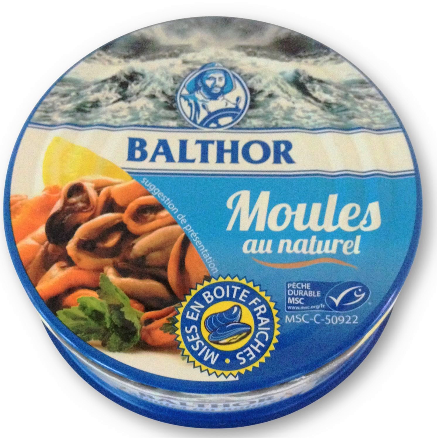 Moules natures